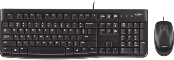 Logitech Keyboard & Mouse Combo Usb MK120